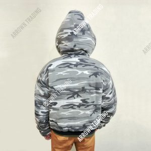 Camo Bomber Jacket Reversible